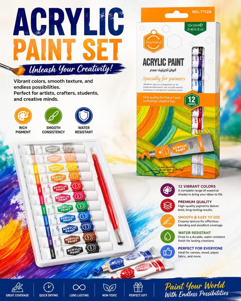 Acrylic Paints 7112A