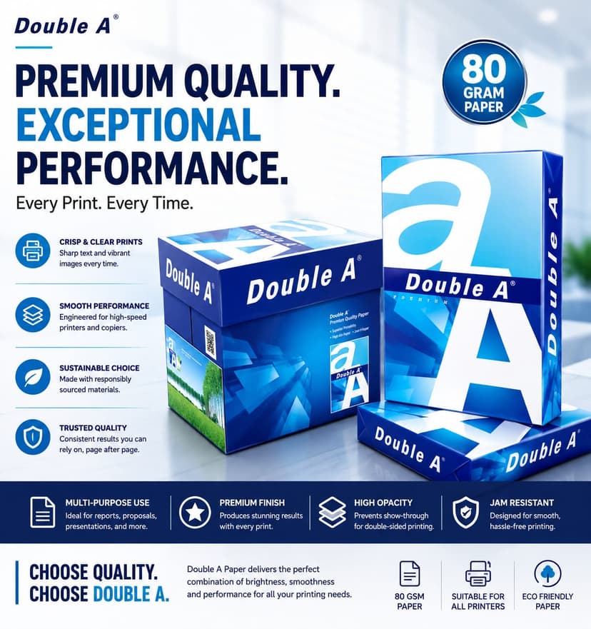 Double A A4 80 Gram